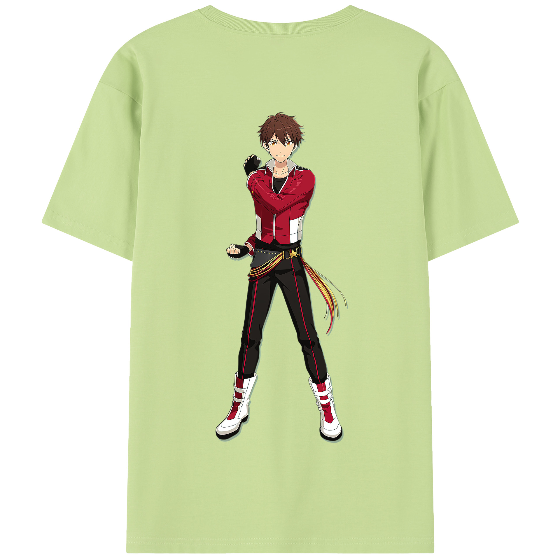 （画像用） あんさんぶるスターズ! Ensemble Stars 綿100％半袖Tシャツ（背面プリント）